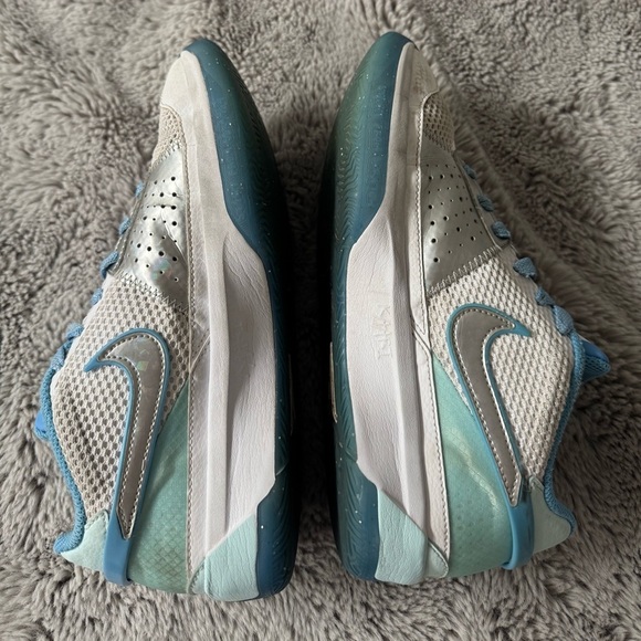 Nike Kid Boy Size 6.5Y Ja 1 GS Blue and Gray Sneakers Running Shoes Activewear - Picture 8 of 9